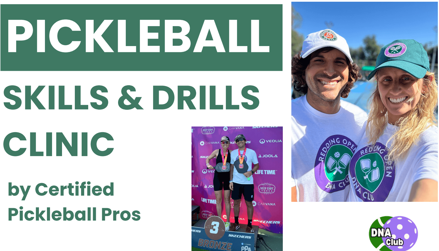 Pickleball Clinic in Mount Shasta: June 15, 2024, 8:30-10:00 A.M.