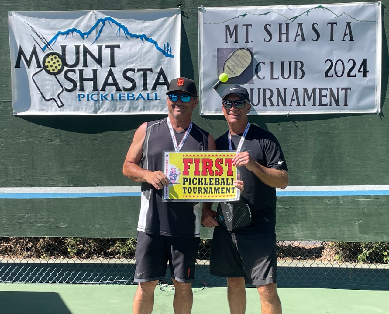 Mt. Shasta 2024 Pickleball Tournament Results